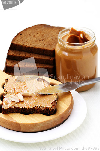 Image of peanut butter sandwich