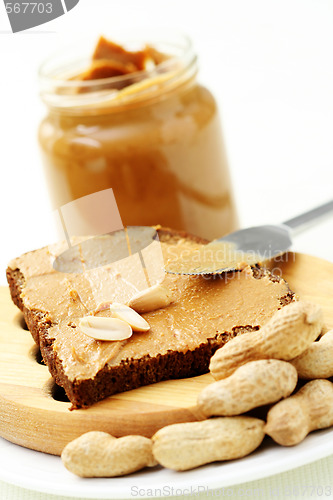 Image of peanut butter sandwich