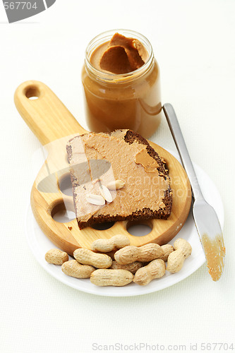 Image of peanut butter sandwich