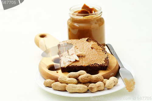 Image of peanut butter sandwich