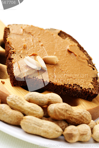 Image of peanut butter sandwich