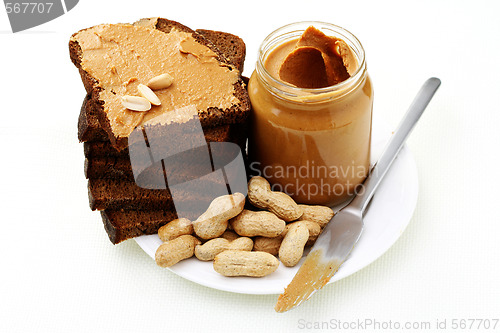 Image of peanut butter sandwich