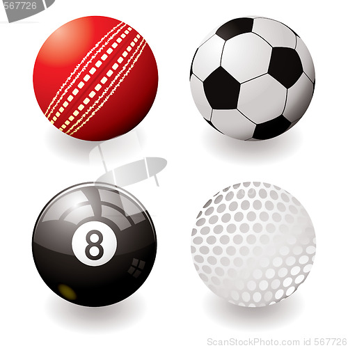 Image of sports balls