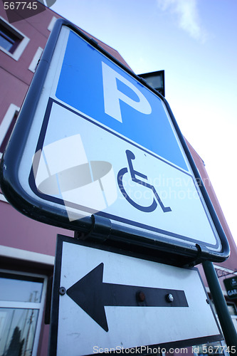 Image of Wheelchair parking