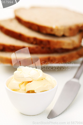 Image of bread and butter