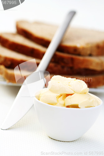 Image of bread and butter