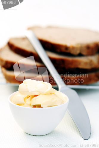 Image of bread and butter