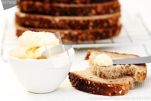Image of bread and butter
