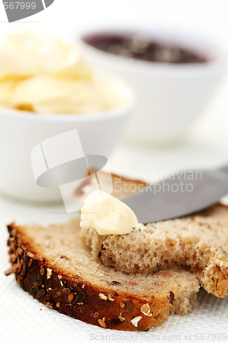 Image of bread and butter