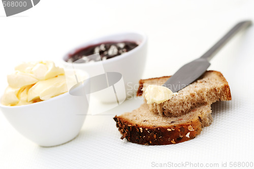Image of bread and butter
