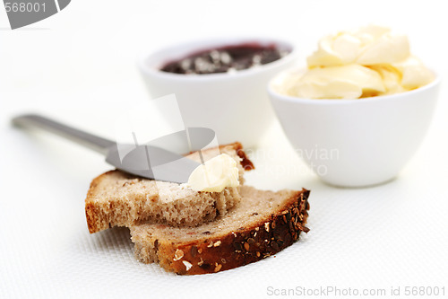Image of bread and butter