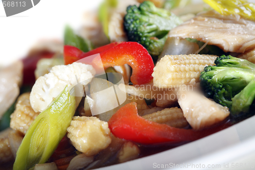 Image of Chicken and vegetables