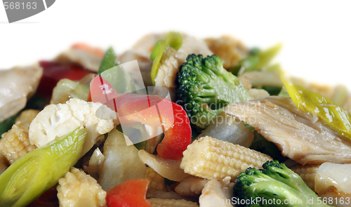 Image of Chicken and vegetables