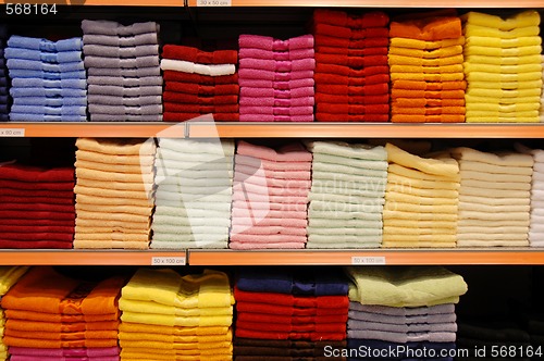 Image of Colorful towels