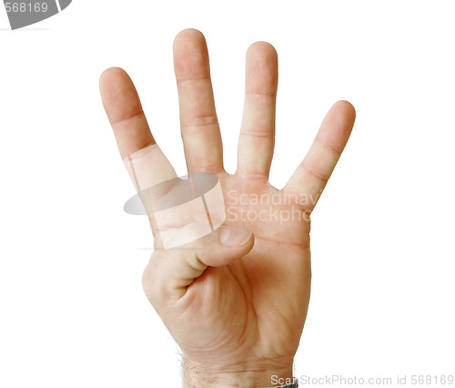 Image of Four fingers