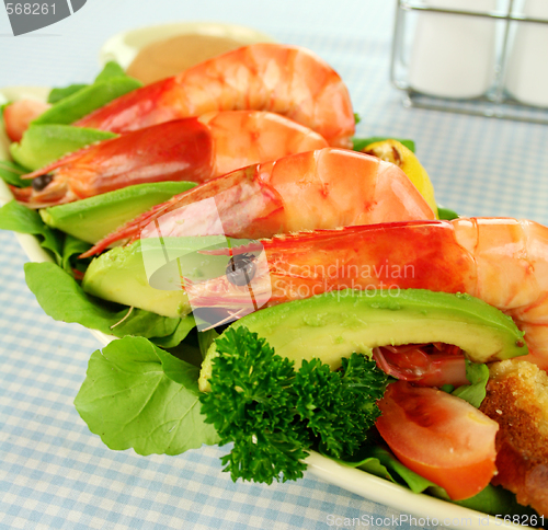 Image of Shrimp And Avocado Salad