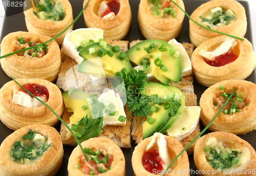 Image of Camembert Bites And Vol Au Vonts
