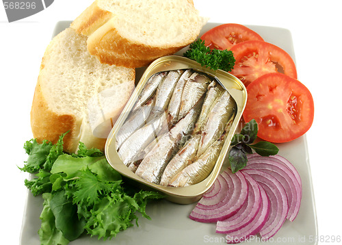 Image of Sardines And Salad