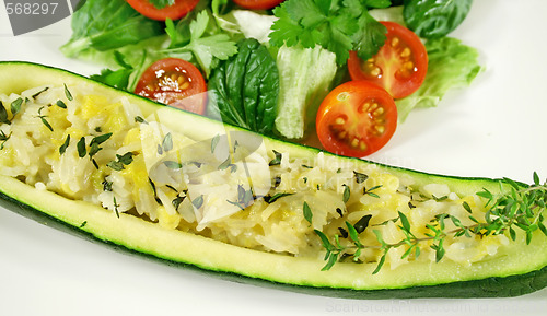 Image of Stuffed Zucchini