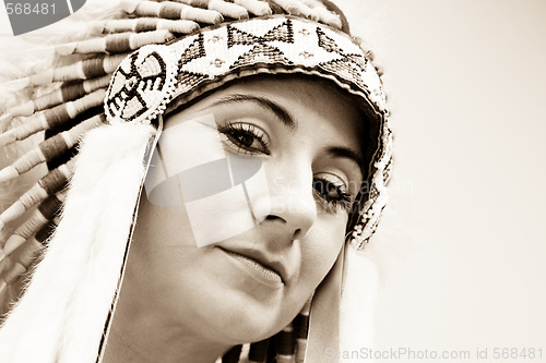 Image of Indian portrait