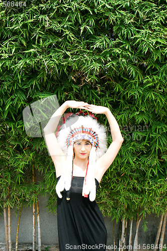 Image of Indian portrait