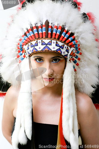 Image of Indian portrait