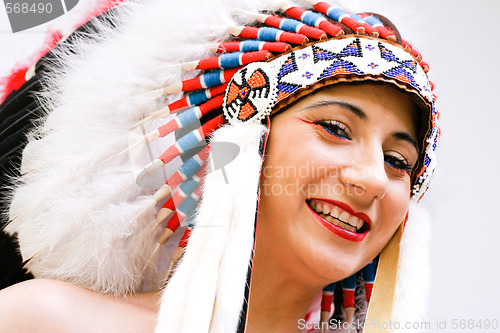 Image of Indian portrait