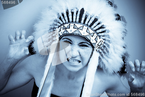 Image of Indian portrait