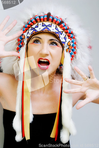 Image of Indian portrait