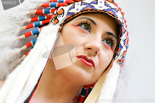 Image of Indian portrait