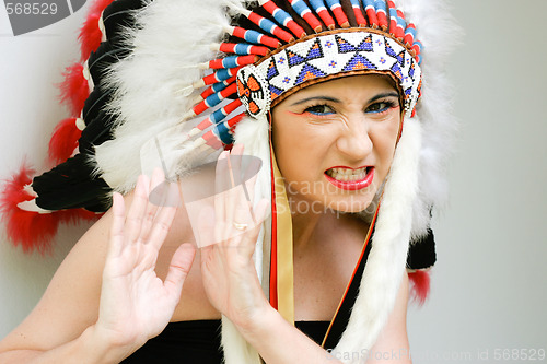 Image of Indian portrait