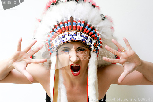 Image of Indian portrait