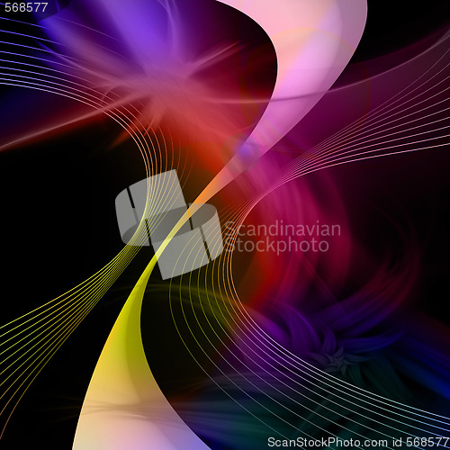 Image of Abstract Wires Background