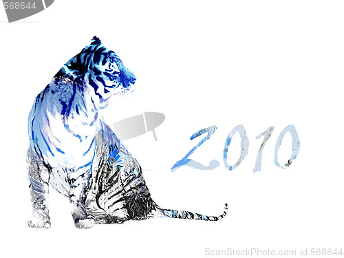 Image of 2010 year of the tiger