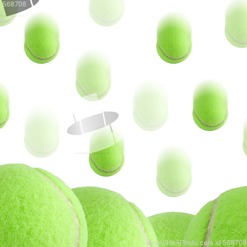 Image of Tennis Ball Background