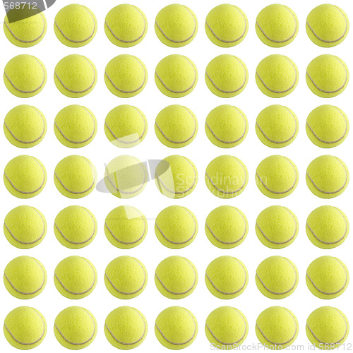 Image of Tennis Ball Background