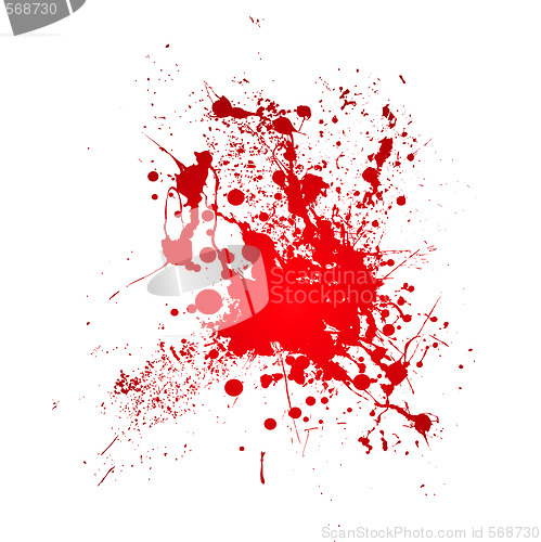 Image of bloody splat