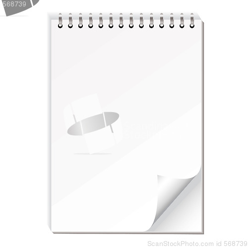 Image of note paper pad