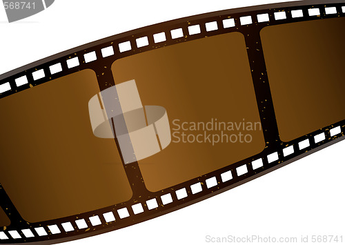 Image of brown film strip