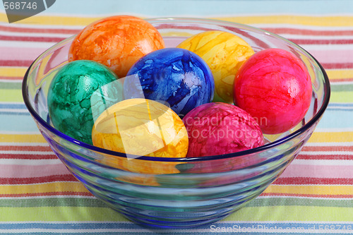 Image of Colorful eggs