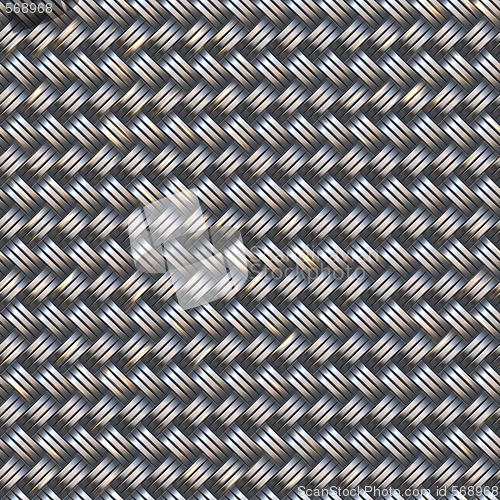 Image of woven metal