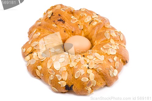 Image of Easter Wreath with Egg