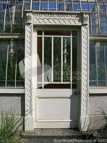 Image of Greenhouse door