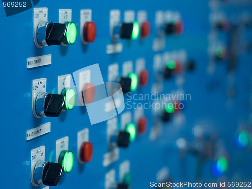 Image of Electric switch panel
