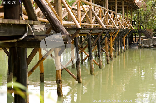 Image of Wooden bridge