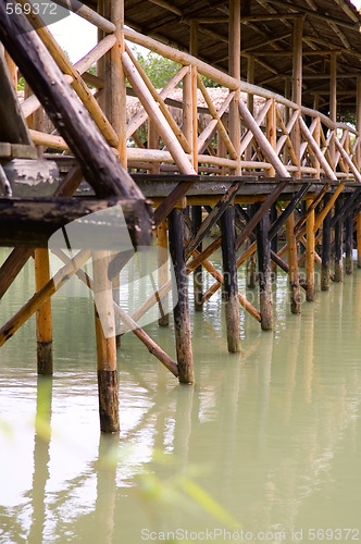 Image of Wooden bridge