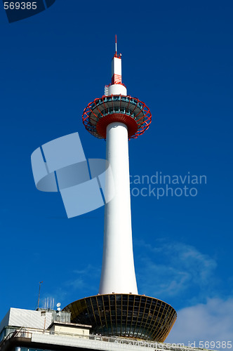 Image of Kyoto tower, Japan