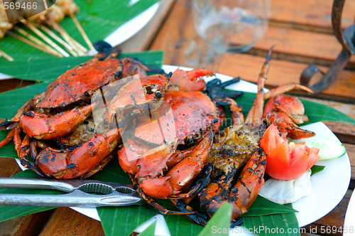 Image of Fried crabs 