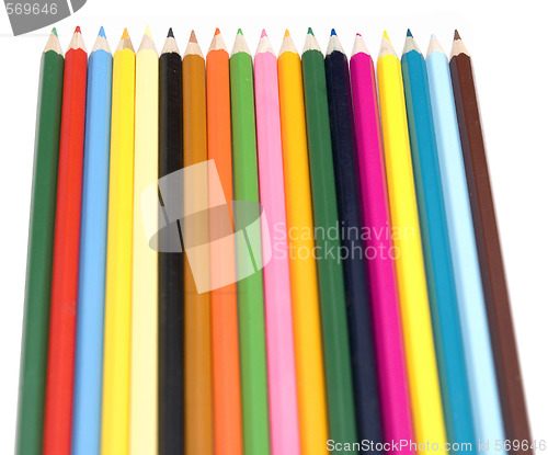 Image of colored pencils