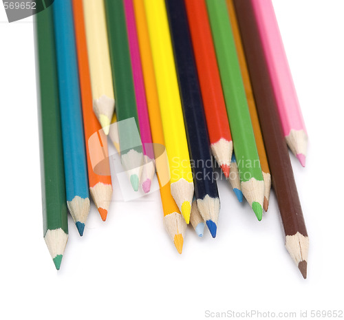 Image of colored pencils